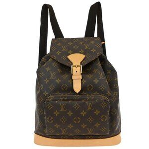Louis Vuitton Monogram Montsouris GM Backpack M51135 MI0917 154774
